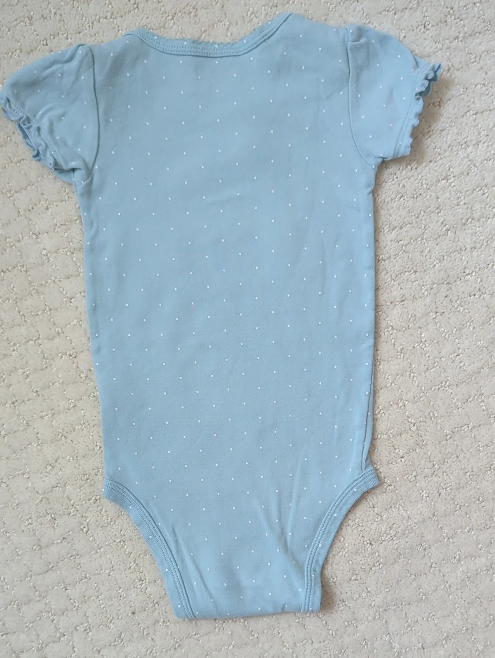 Carter's Light Blue 'Just Like Mommy' Baby Bodysuit